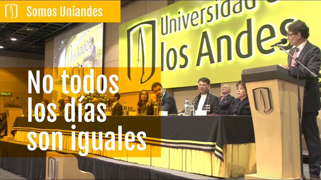 Discurso del rector Alejandro Gaviria en los grados 2019 II