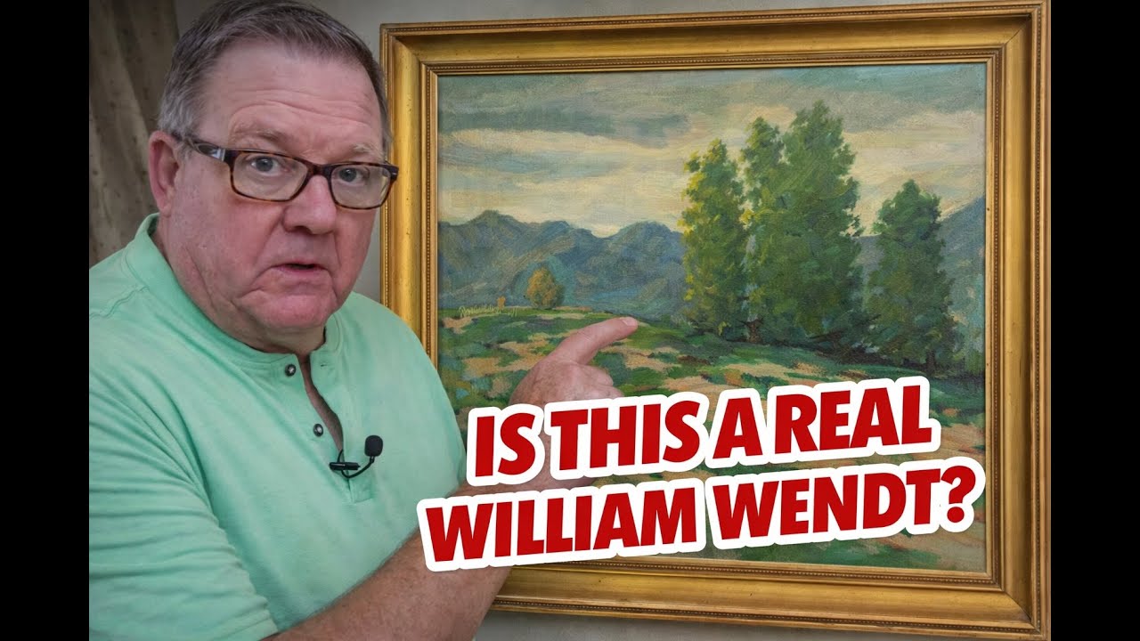 William Wendt Painting? John Sumner Reveals Red Flags