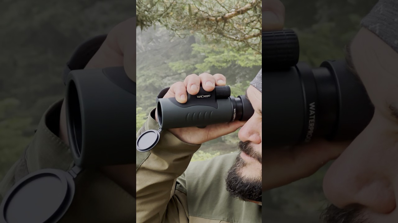 Telefon Bağlanabilen Pratik Dürbün 12x50mm K&F Concept Dürbün