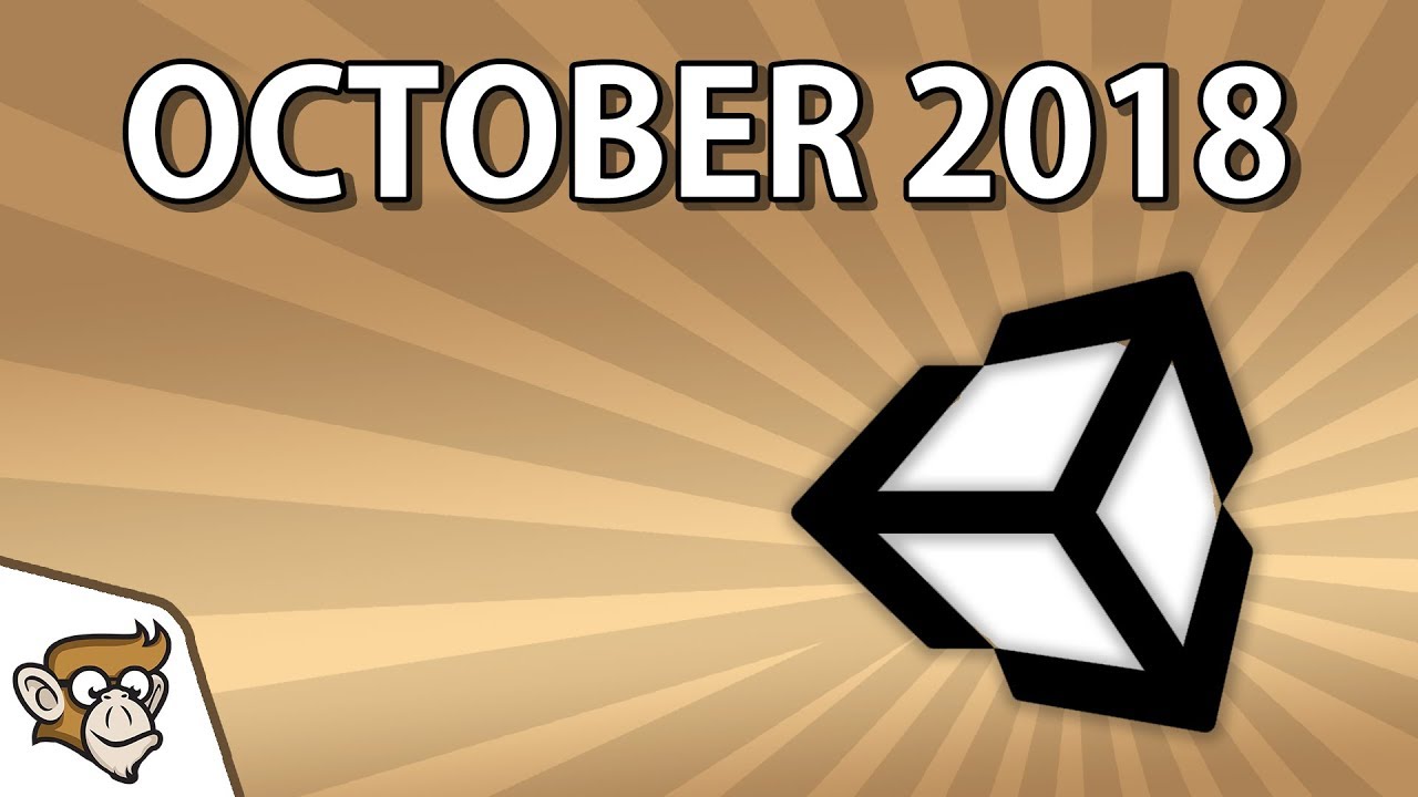 Monthly Summary - October 2018 (Unity Tutorials)