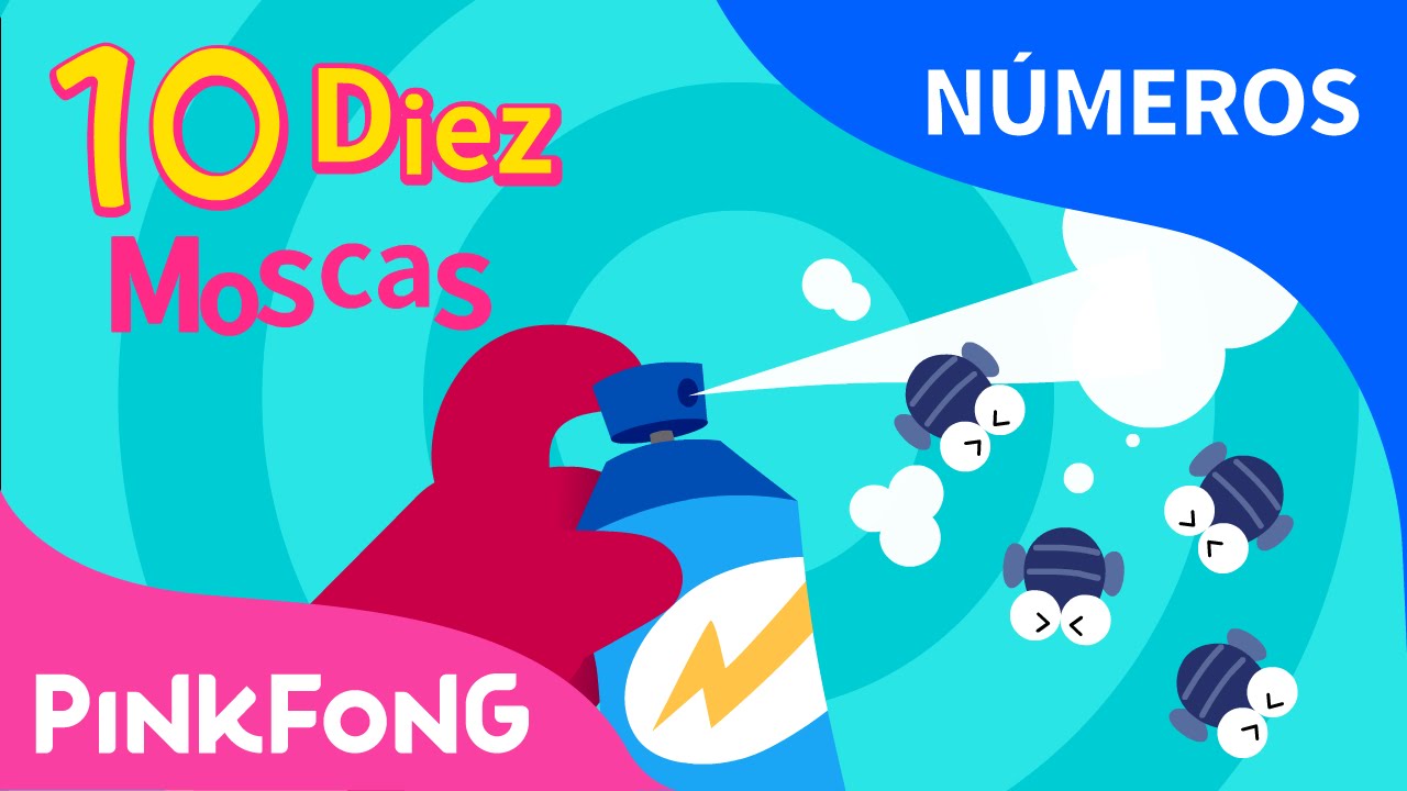 Diez Moscas | N&uacute;meros | PINKFONG Canciones Infantiles