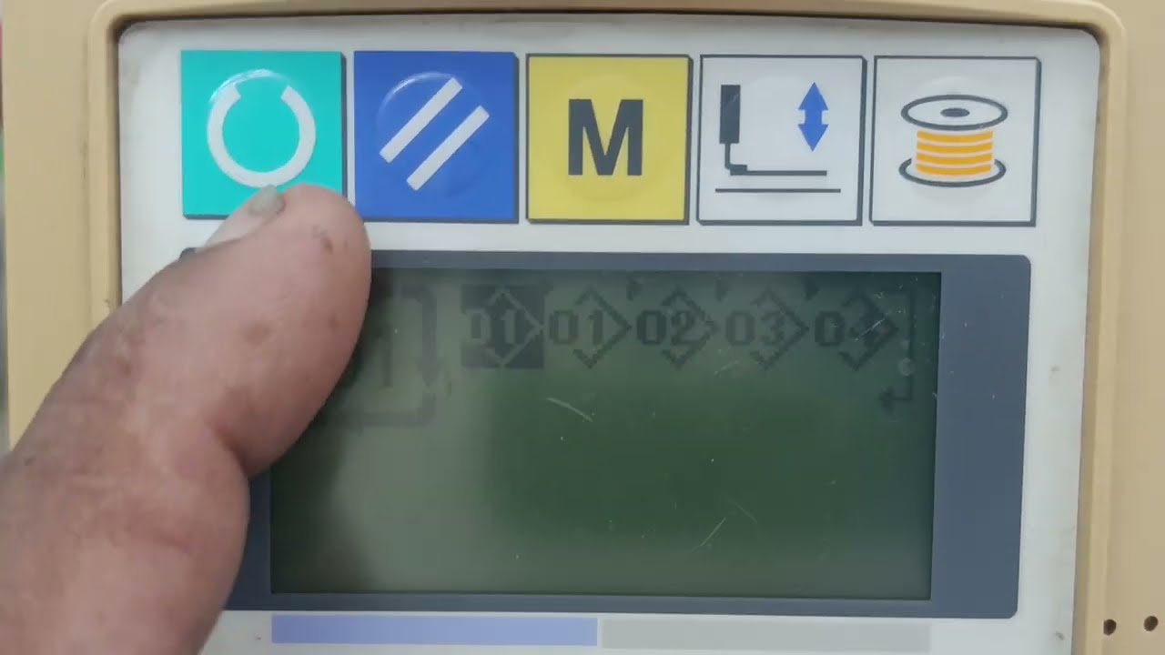 how to juki LBH-1790s -button hole machng cycle program setting✔✔✔