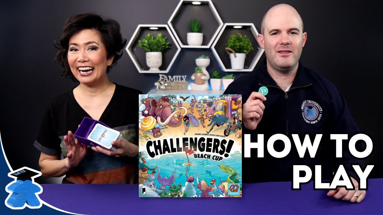 Challengers Beach Cup 🏆🏖️ - How to Play with Match & Tournament Rules, Card Effects & Variants.