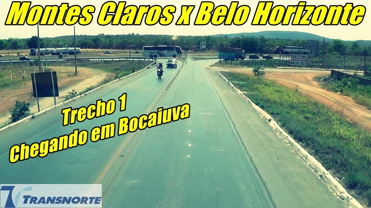 Montes Claros x Belo Horizonte | T.1 Montes Claros - Bocaiuva | Transnorte