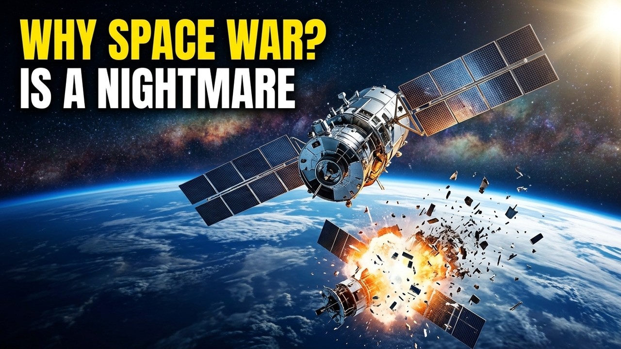 One Satellite War Could Destroy Everything in Orbit