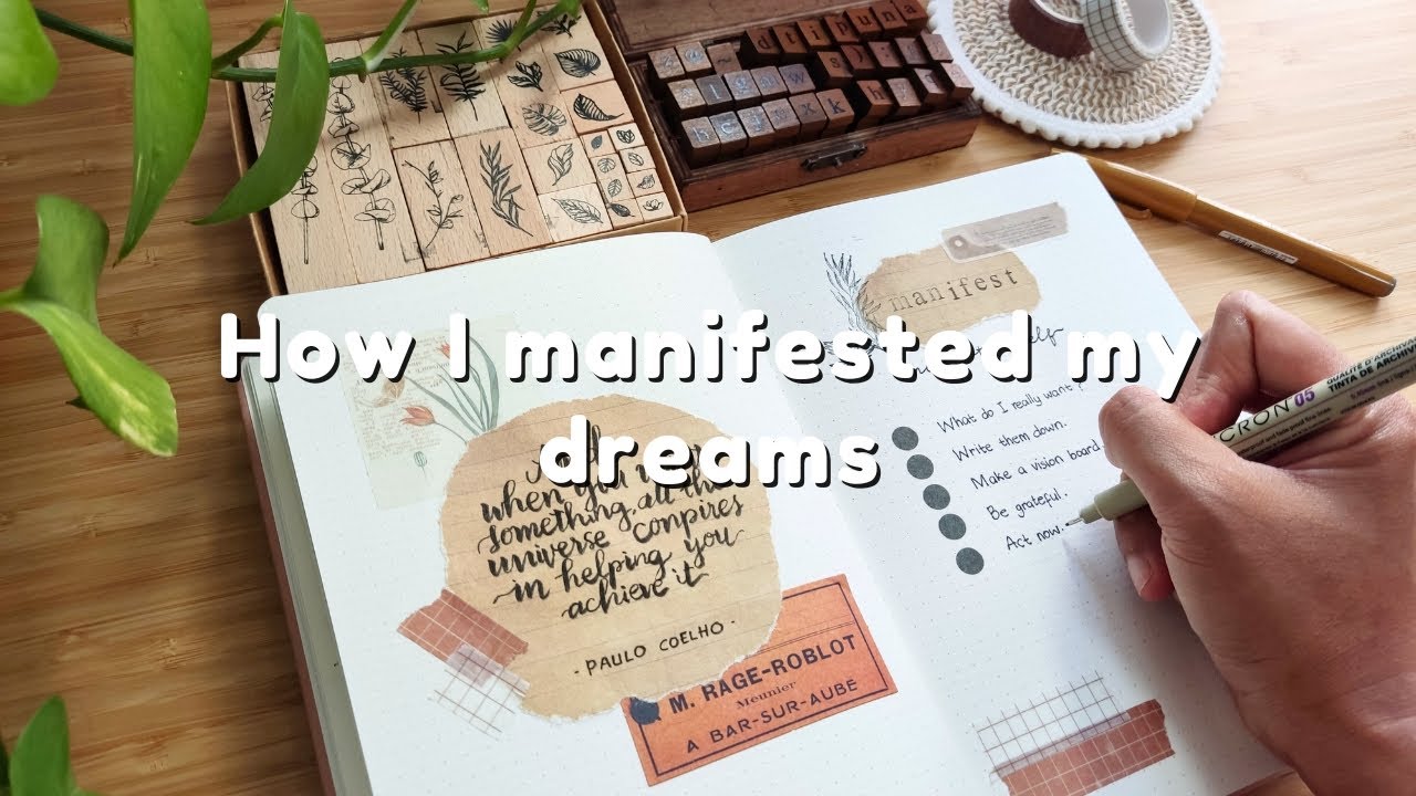 Journal with me | Reminding myself how I manifested my dreams 🥰