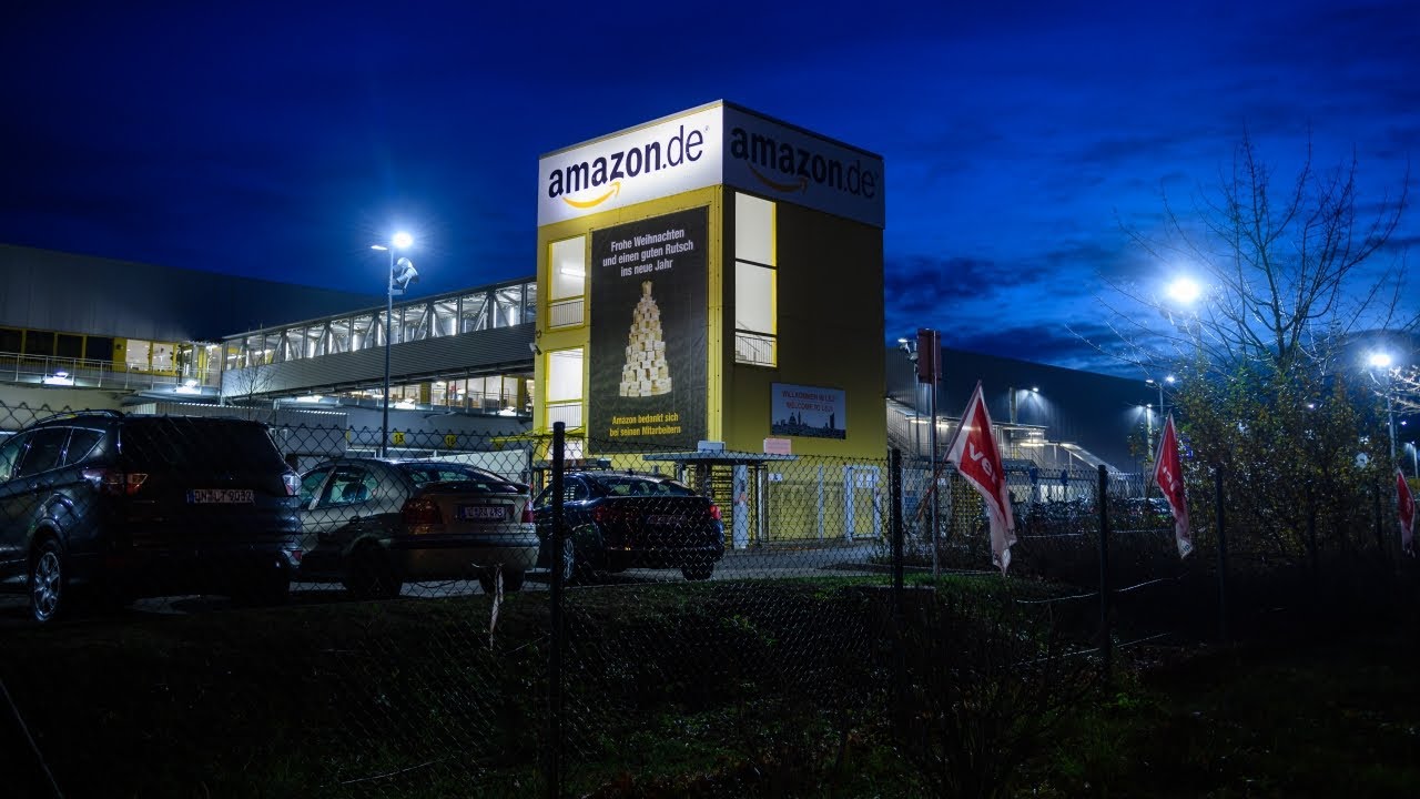 Amazon workers protest on Prime Day