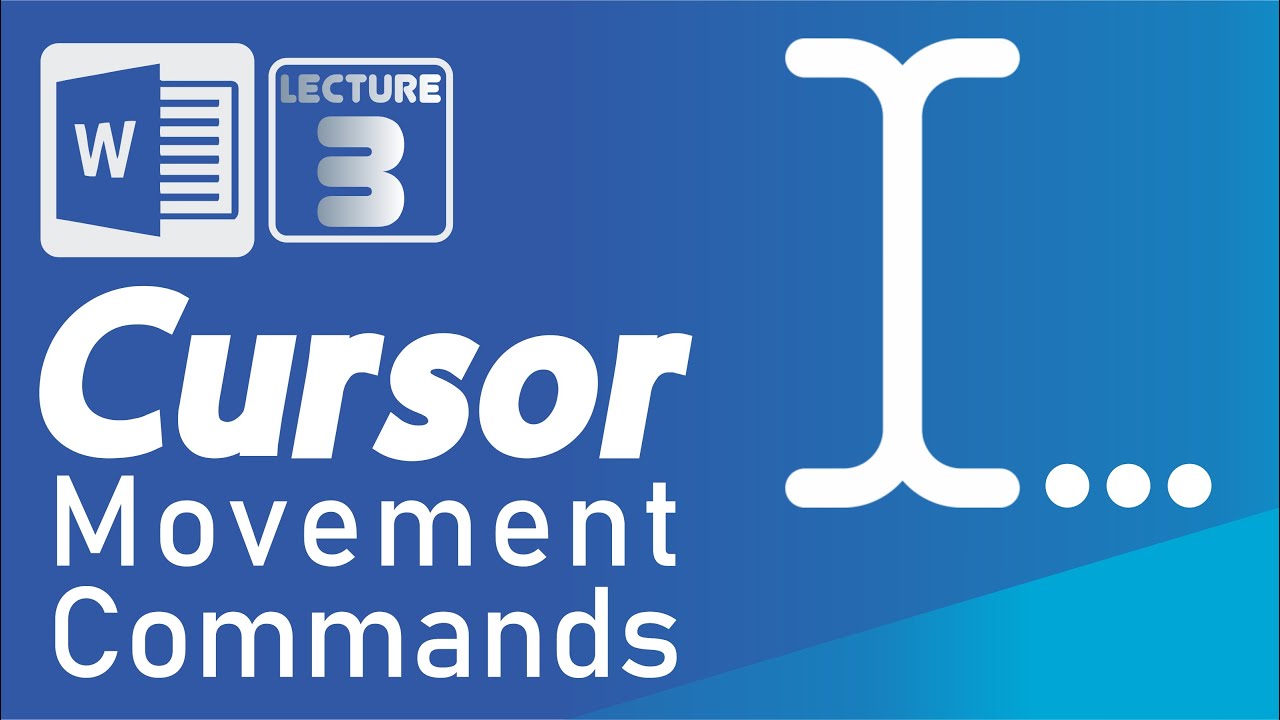 Lecture 3 | Microsoft Word | Cursor Movement Commands | Taj Institute | Urdu | Hindi