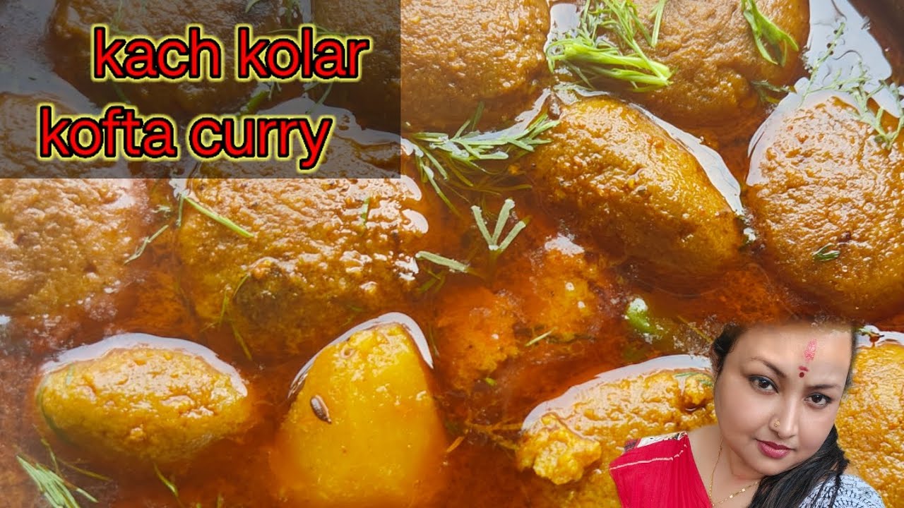 # Ai  bhabe ek bar niramish kacha kolar kofta  baniye dakhun@swetaDas246 
