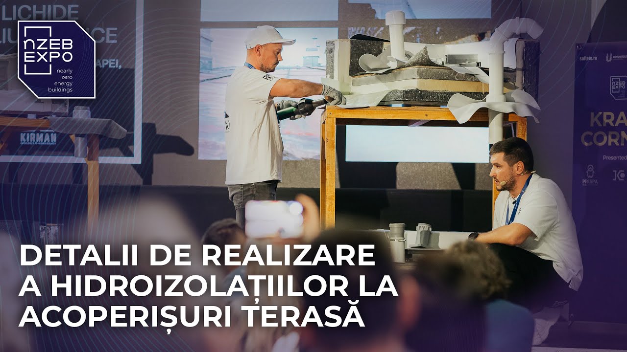 Montaj Corect al Teraselor cu Membrane Sintetice (PVC și FPO)