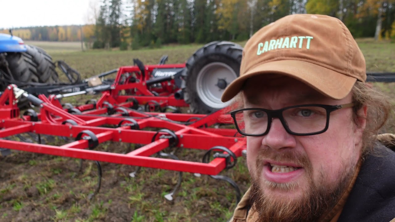 Tume Harrow T750 muokaajan walkaround eli ympärikävely
