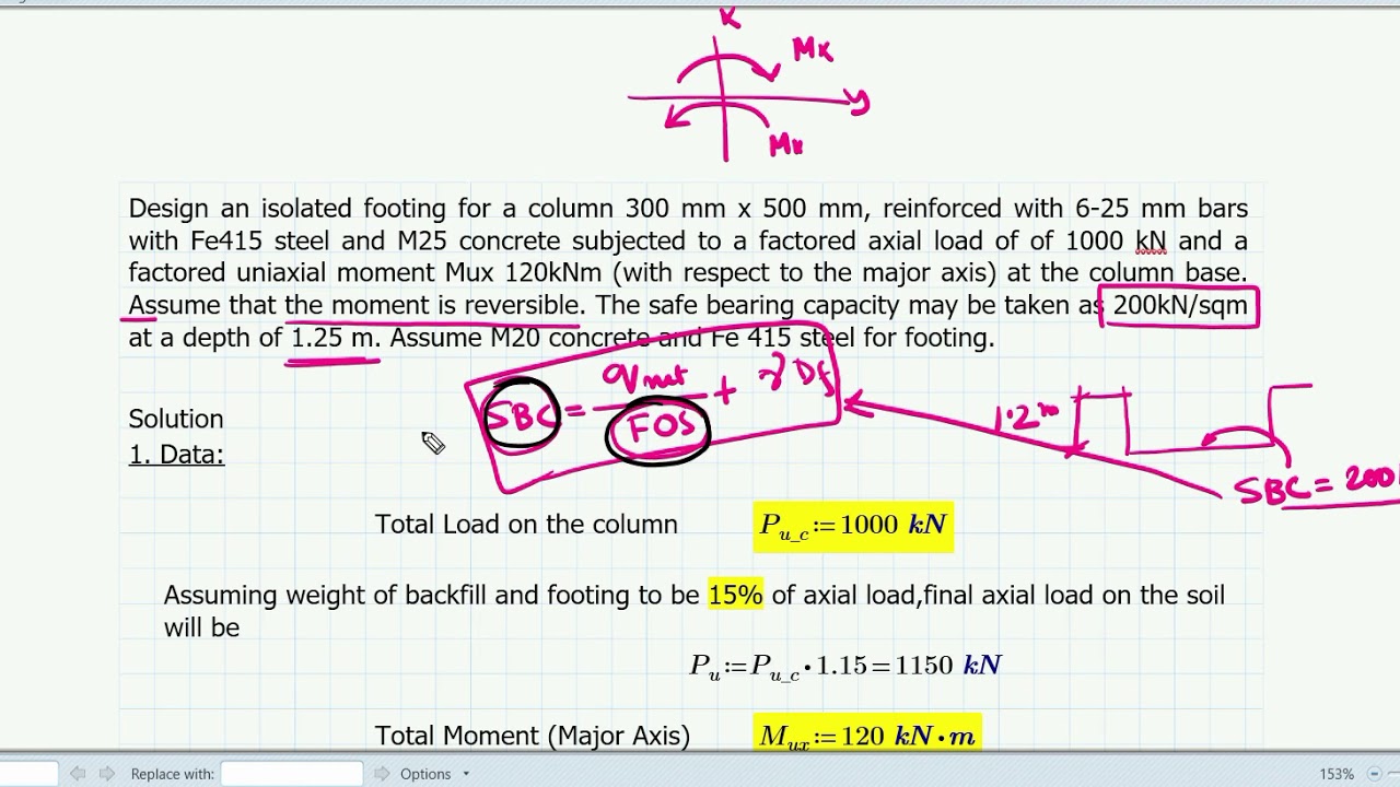 Isolated Footing