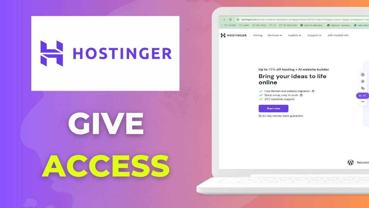 👥 How to Give Access to Your Hostinger Account | Admin & Collaborator Guide