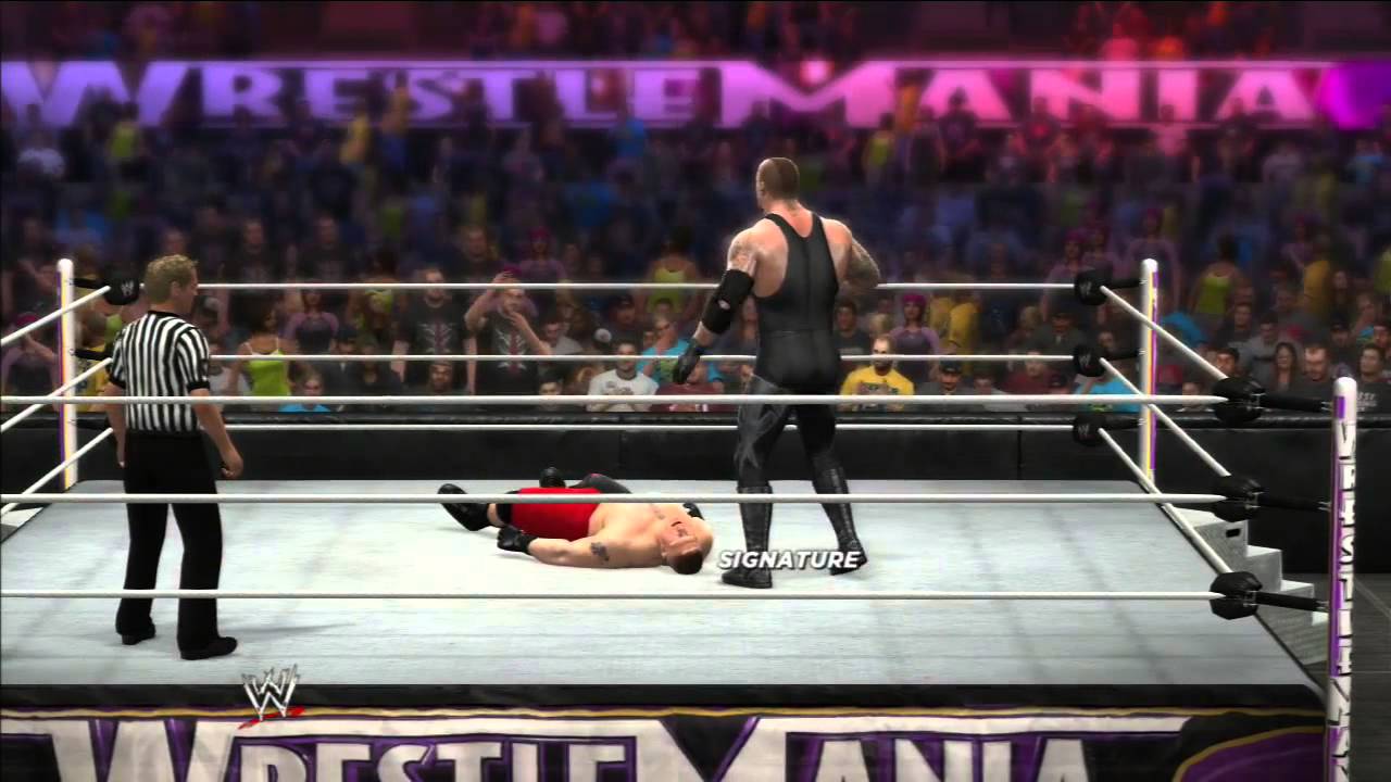 WWE 2K14 - Brock Lesnar VS Undertaker
