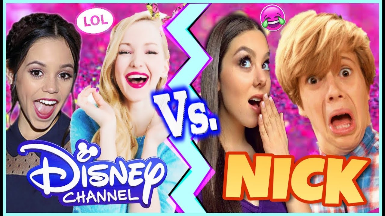 Try Not To Laugh Challenge! 🤣 Disney Channel VS Nickelodeon Stars | Famous Kids Funny Musical.ly