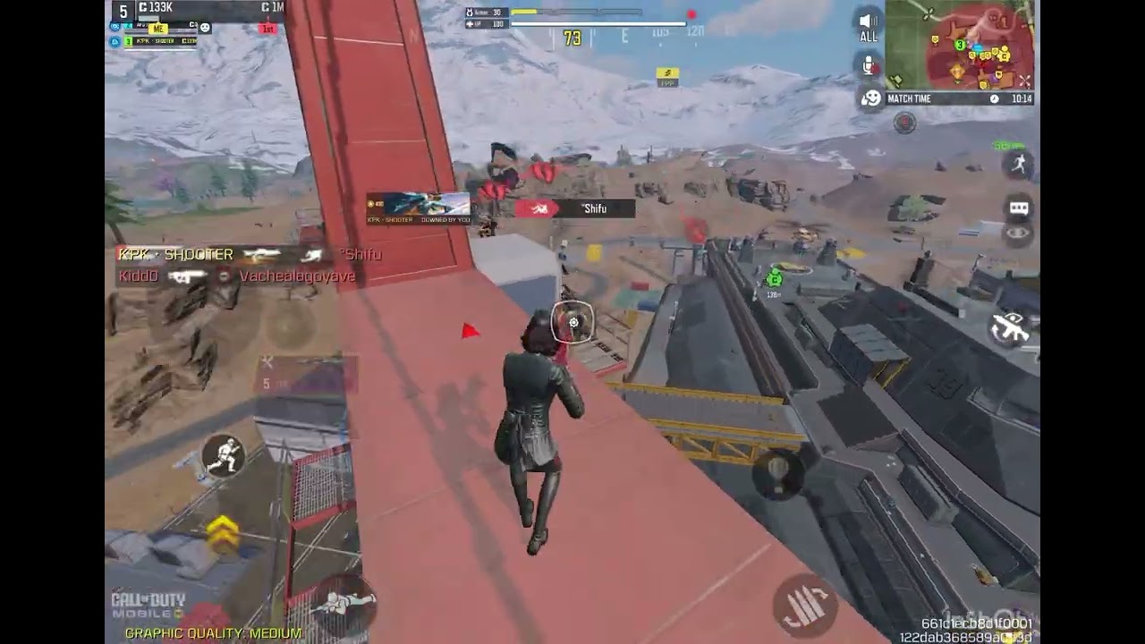 My new game play with palander 22 kills slow squad 