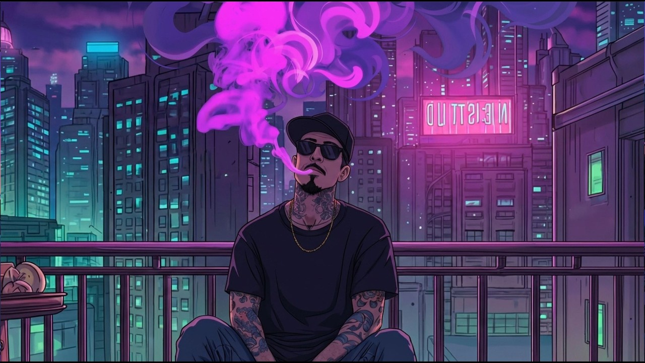 Noite de Fumaça Nebulosa 🌫️ Rap 420 para Relaxar – Andy SlowFi