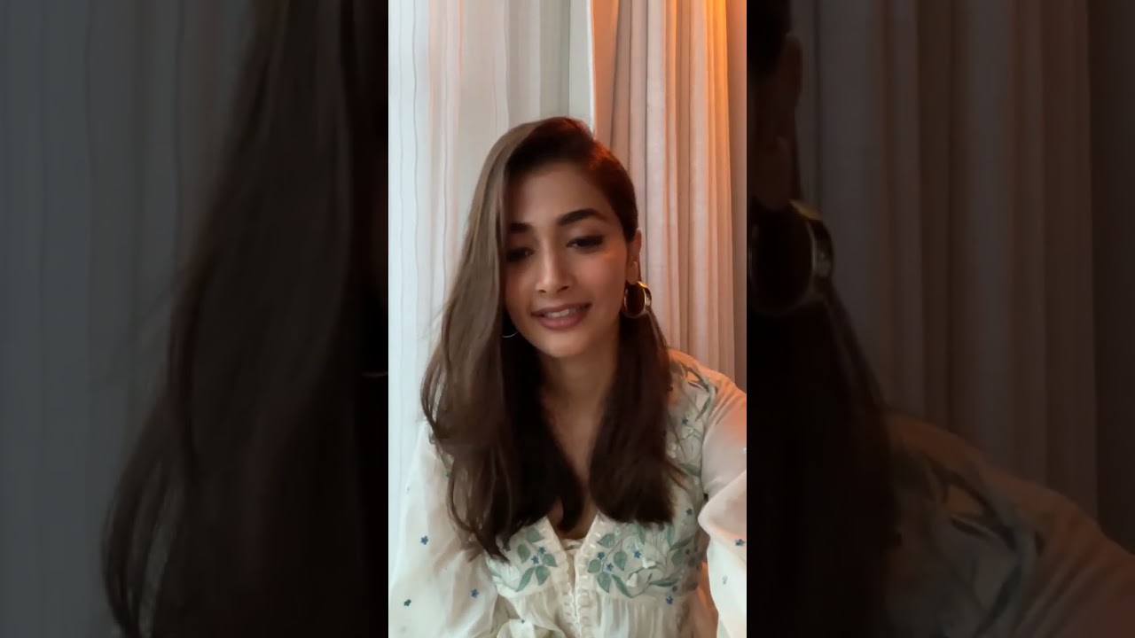 Pooja Hegde Instagram Live Talks about Upcoming movies, Marriage......