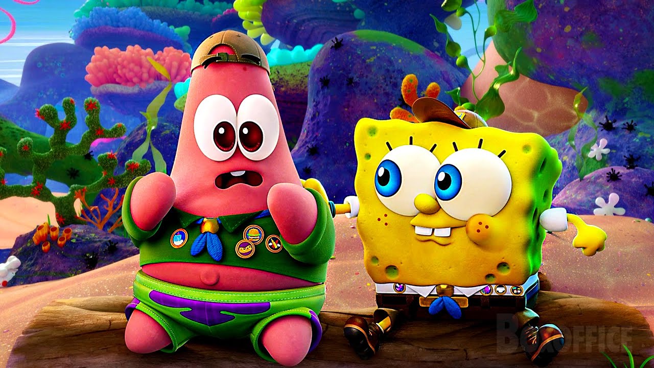 Cómo Bob Esponja conoció a Patricio Estrella | Bob Esponja: Al rescate | Clip en Español