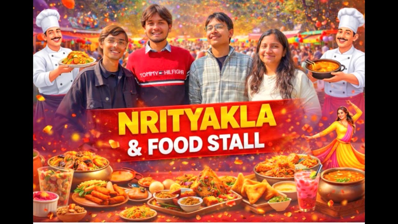 NRITYAKALA 2026 & Food stall 🥰❤️