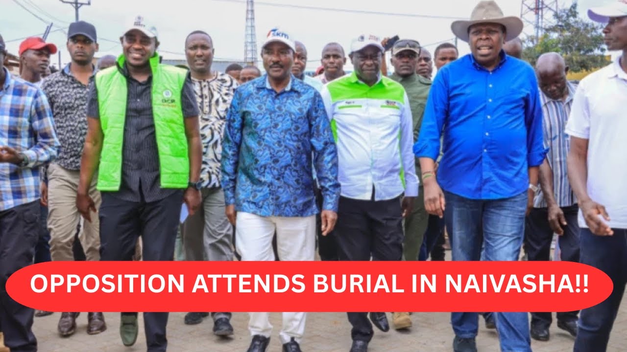 FORMER DP GACHAGUA AND HIS ALLIES ATTENDS BURIAL OF THE LATE TERESESI WANJIRU IN NAKURU COUNTY!!