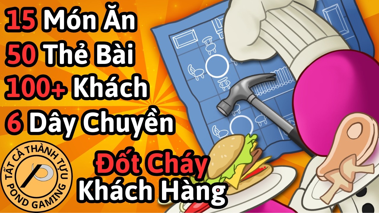 Tôi Phá Đảo Tất Cả Thành Tựu Trong PlateUp!