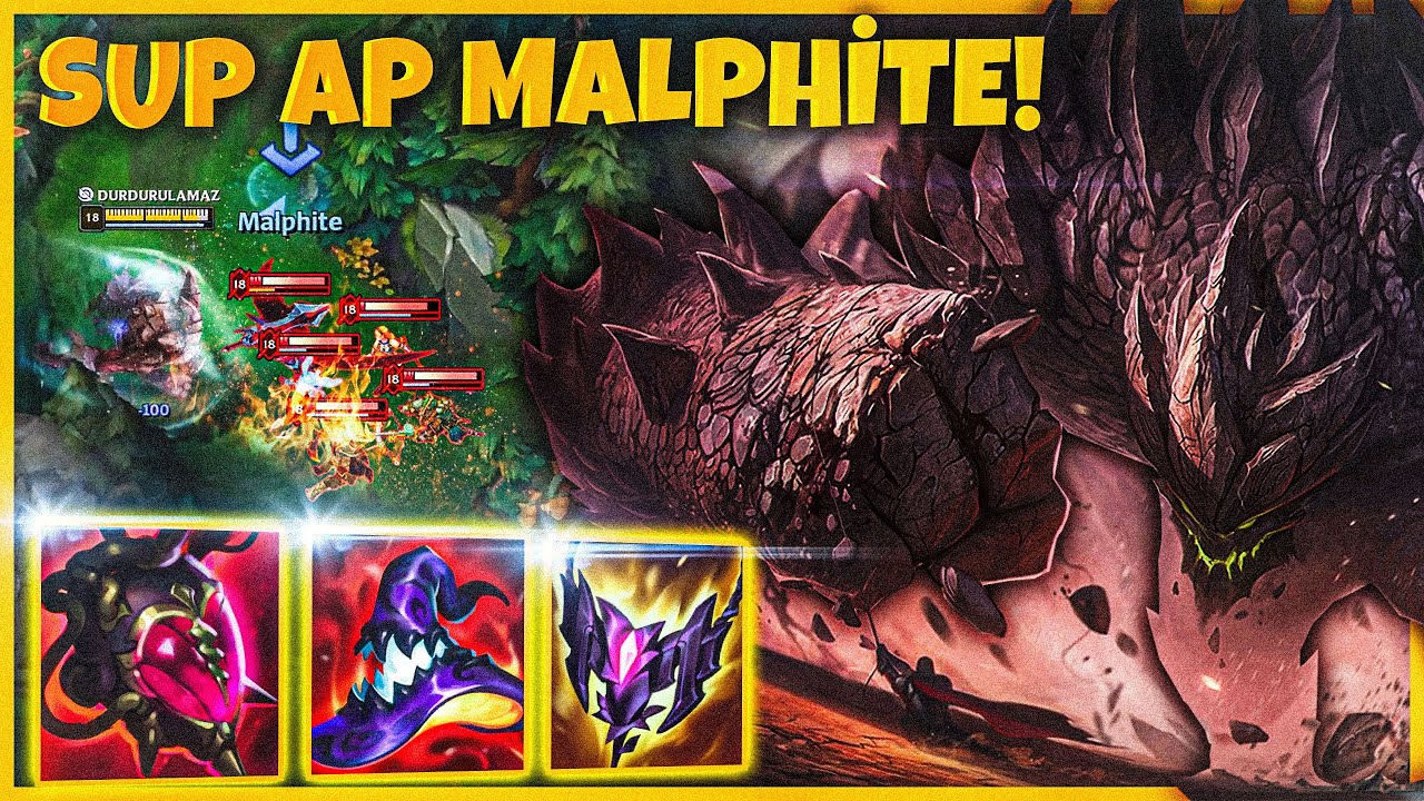 DESTEĞİM AMA CARRY'LERE ACI ÇEKTİRİYORUM :D | Sup Malphite vs. Sup Pantheon