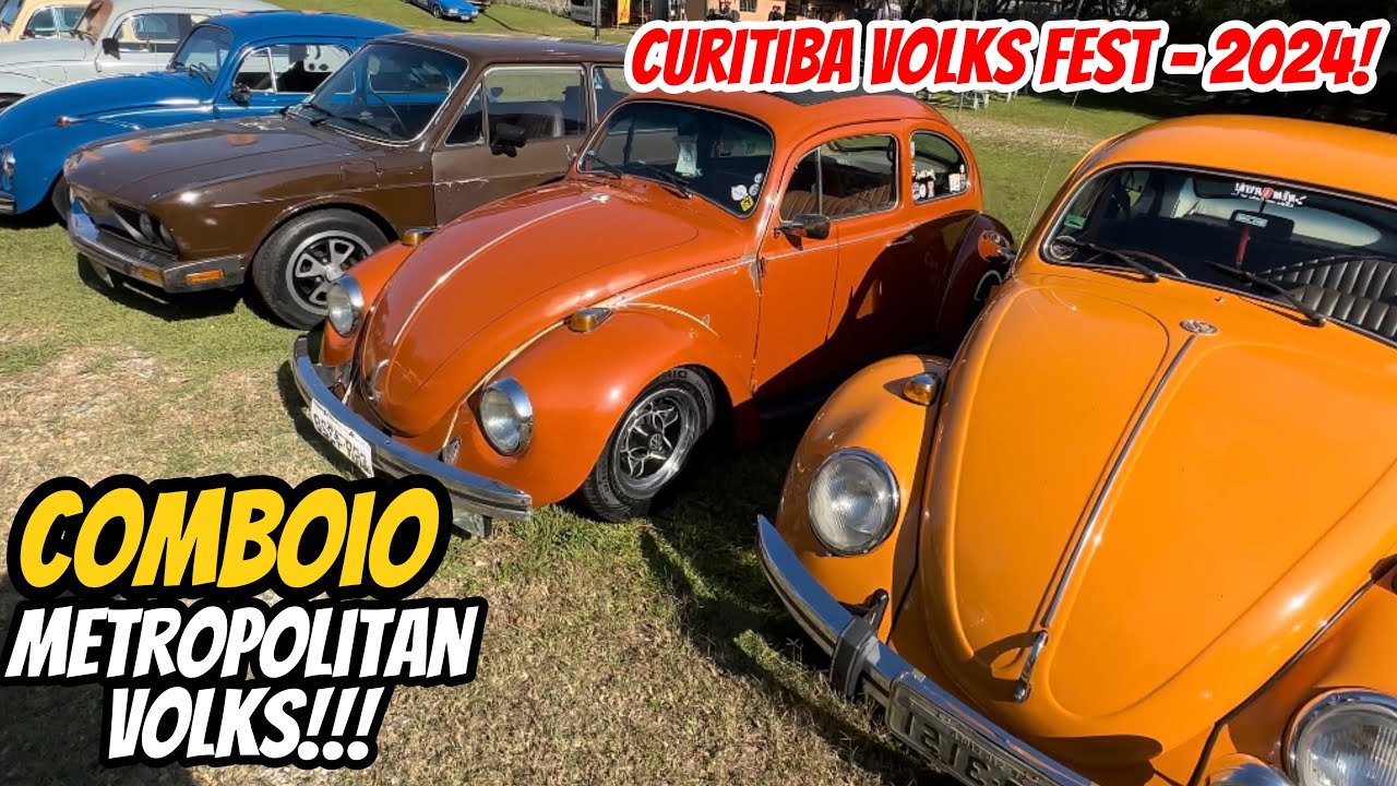 30 CARROS NO COMBOIO METROPOLITAN ATÉ O CURITIBA VOLKSFEST 2024!