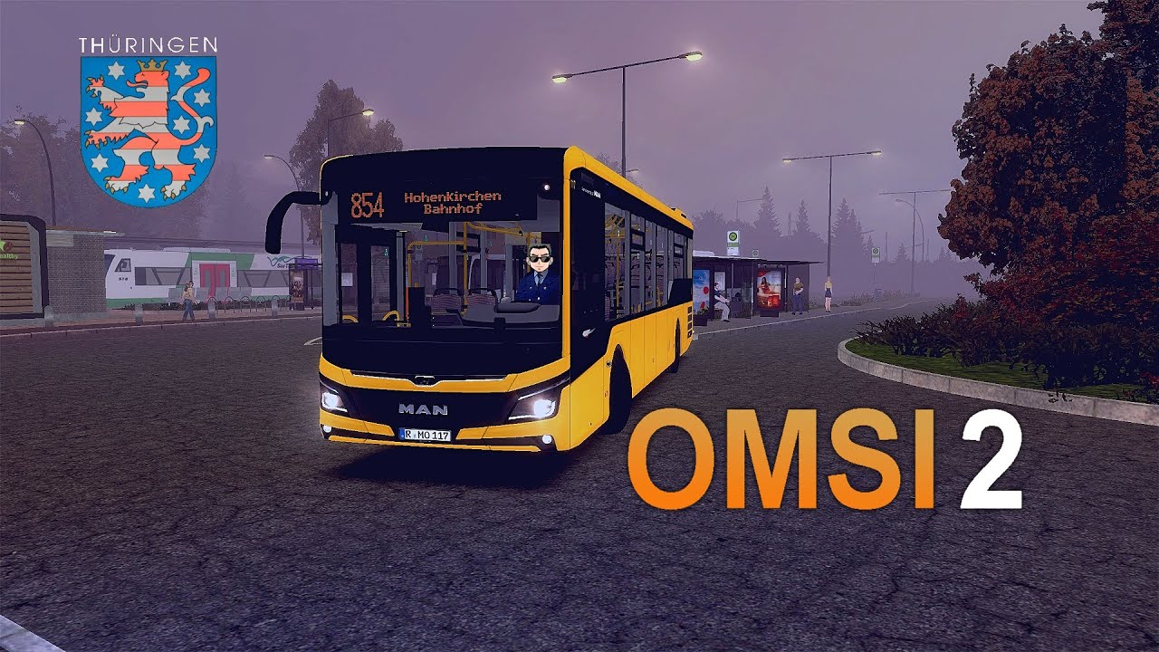 OMSI 2 - Unterwegs auf Hohenkirchen bei Nebel | MAN Lion's Intercity LE