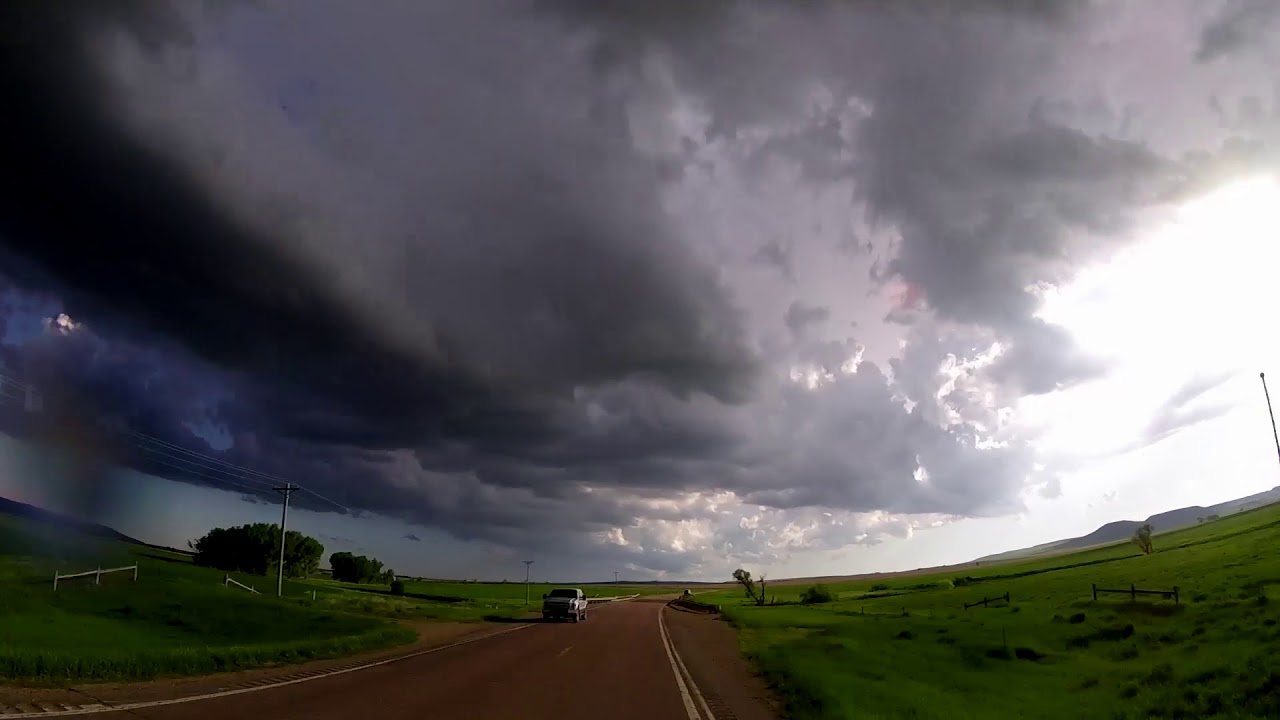 High Plains INSANITY! Supercells near Winner, SD last Thursday