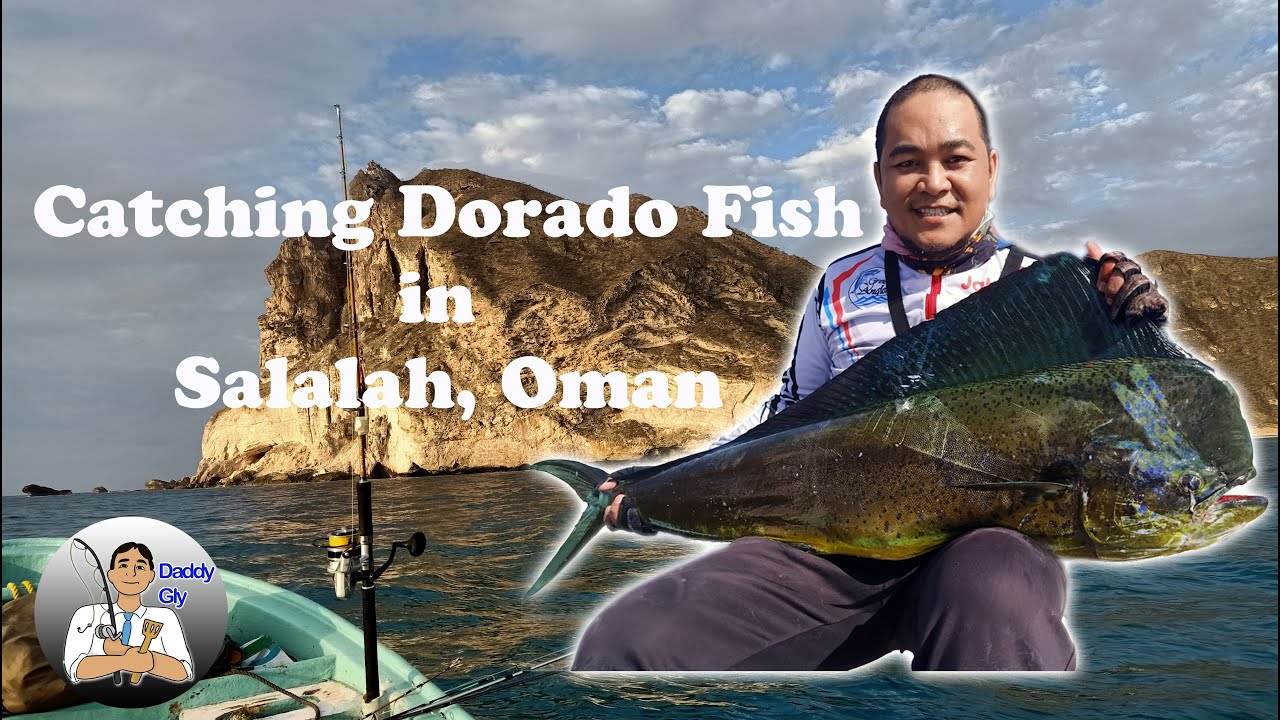 Catching Dorado Fish in Salalah, Oman | Okuma Z-90S Azores | Pioneer Dog Tooth II Popping Series