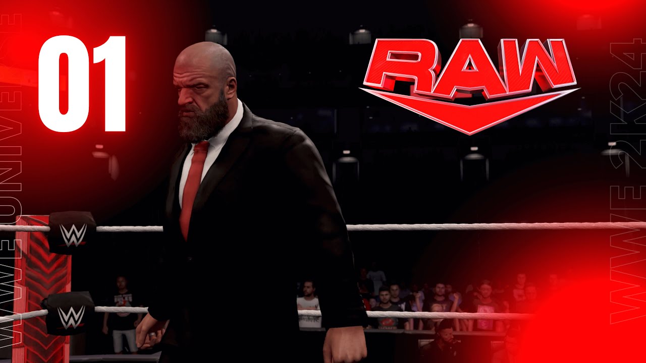 Season Opener! 🔥 | WWE 2K24 - Raw - Universe Mode | Episode 1 Part 1