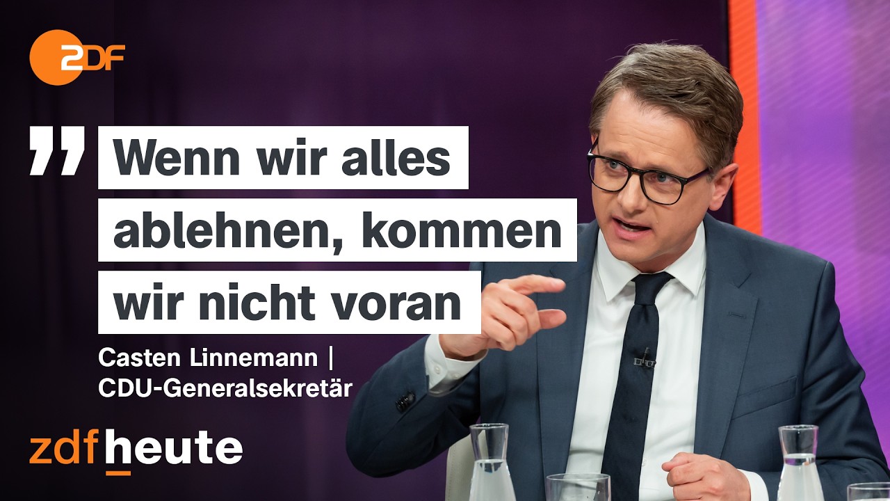 Abstiegsangst im Land &ndash; wann liefert Schwarz-Rot? | maybrit illner vom 26. M&auml;rz 2026