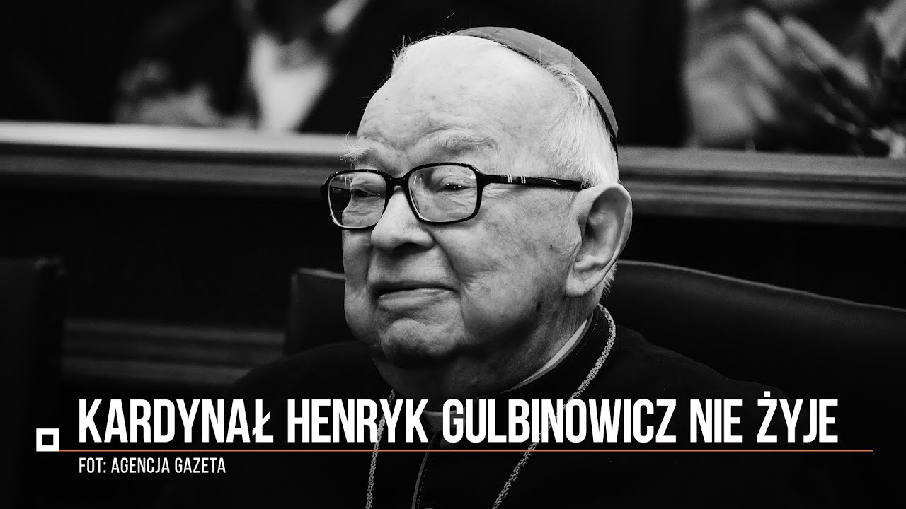 Oskarżany o molestowanie seksualne Kardynał Henryk Gulbinowicz nie żyje. Duchowny miał 97 lat