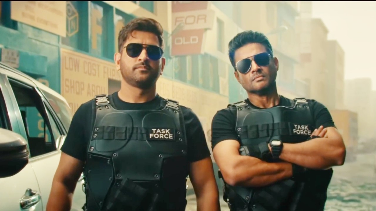 MS Dhoni Turns Action Hero With R Madhavan In 'The Chase