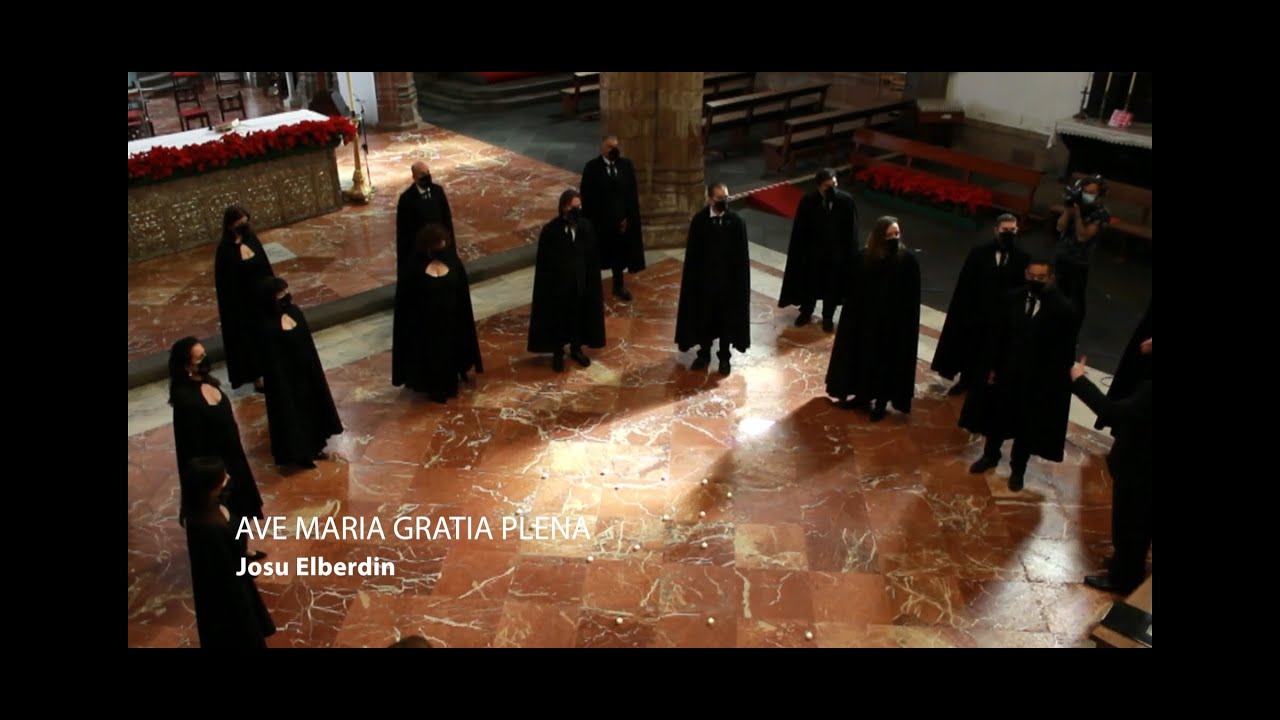 Ave Maria Gratia Plena. Josu Elberdin. Camerata Lacunensis. Dir, Jose Herrero.