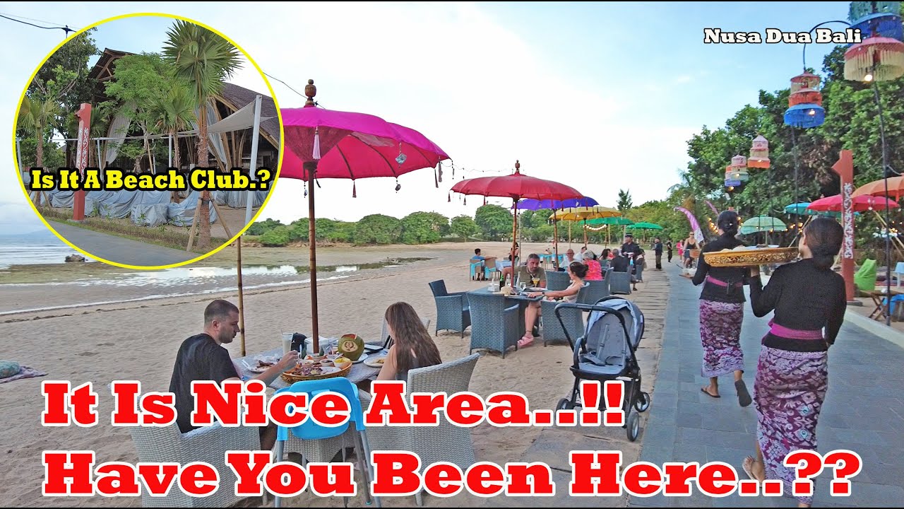 Nice Area In Bali..!! Clean Beach, Not Busy And Relaxing..!! Nusa Dua Bali