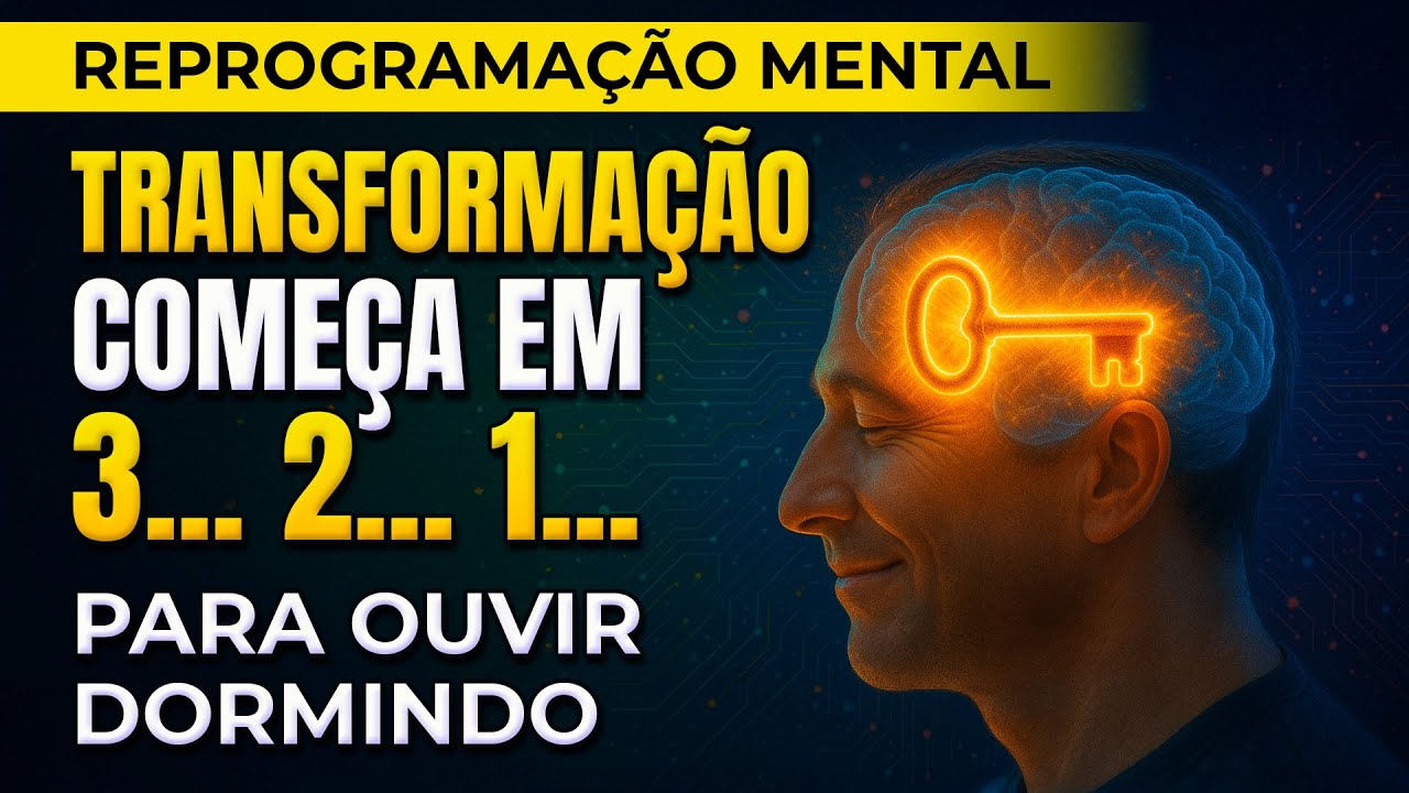 🔑 A CHAVE DA SUA NOVA REALIDADE &mdash; REPROGRAMA&Ccedil;&Atilde;O MENTAL PROFUNDA PARA ATRAIR MILAGRES DORMINDO