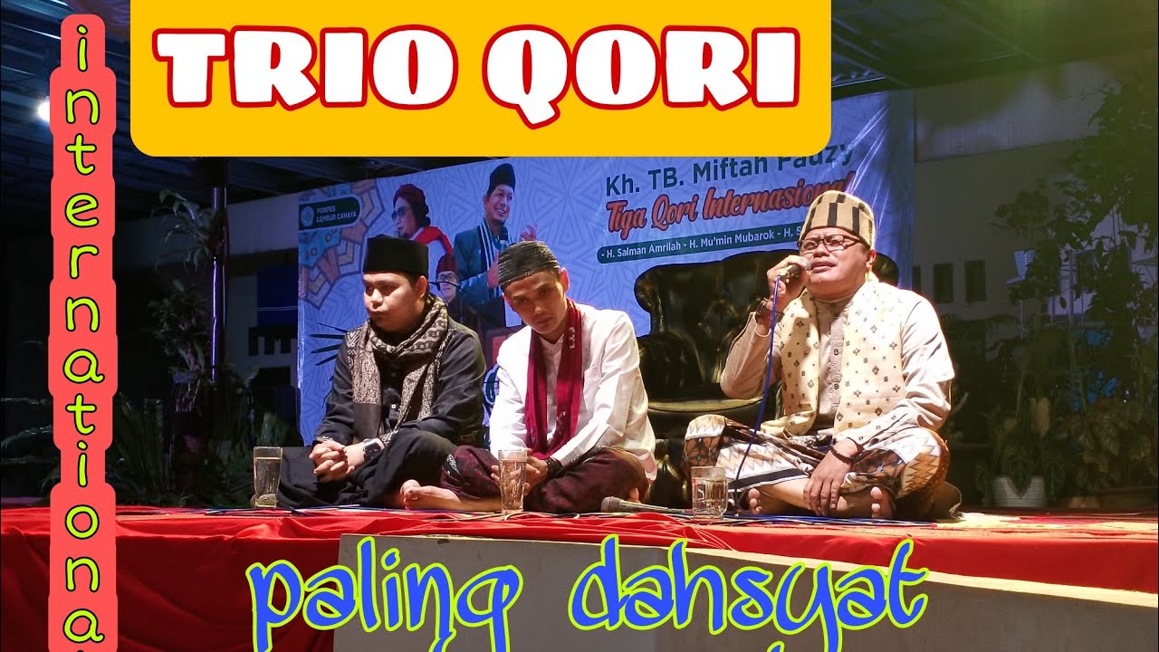Kh salman amrillah kh mu'min ainulmubarok kh sidiq mulyana terbaru #sholawatalkirom #trioqori