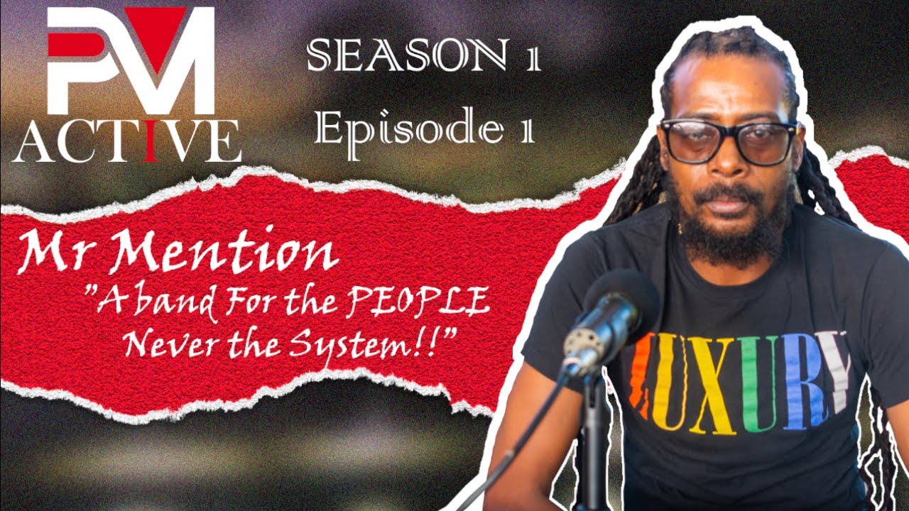 Mr Mention Speaks ROAD MARCH & Musical Career  in SKN Perspectives Media Active S1Ep1