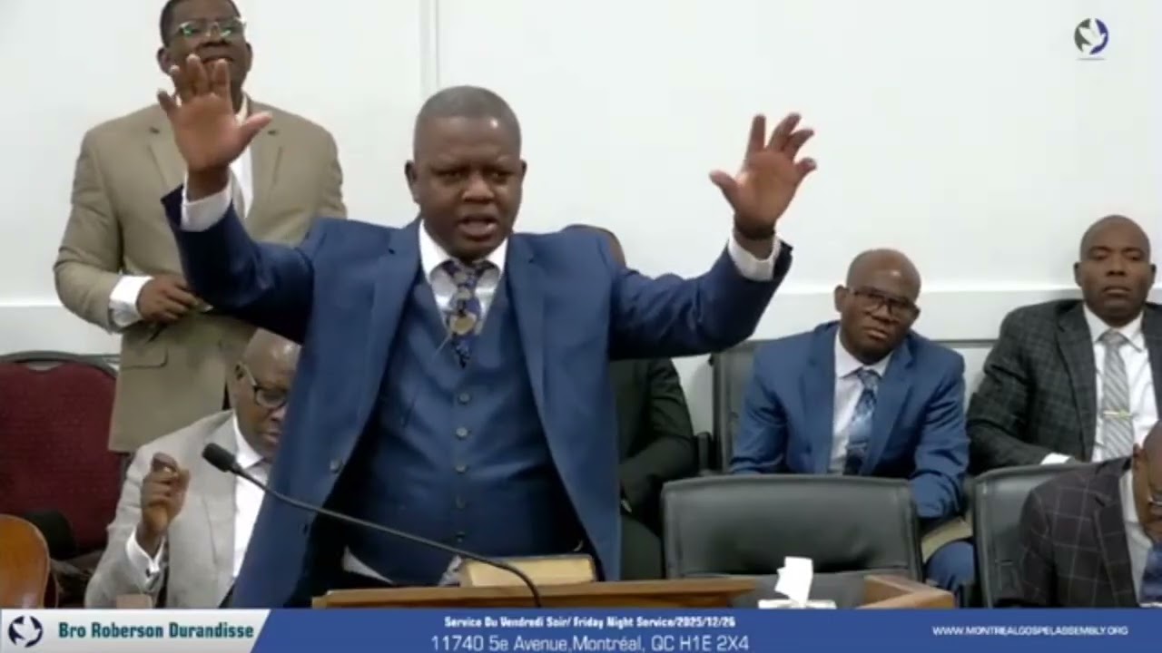 Message de la parole de Dieu Par Brother Roberson Durandisse 