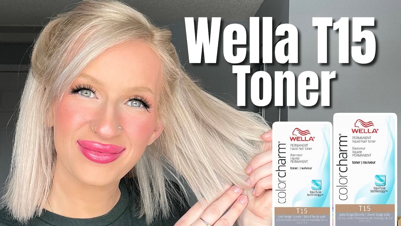 WELLA T15 TONER Бледно-бежевый блонд