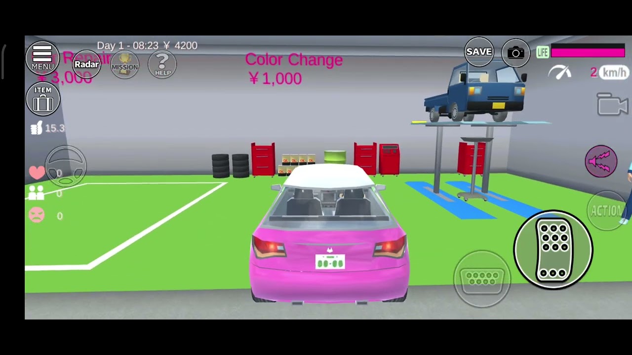 NGABUBURIT SAMBIL NGECAT MOBIL