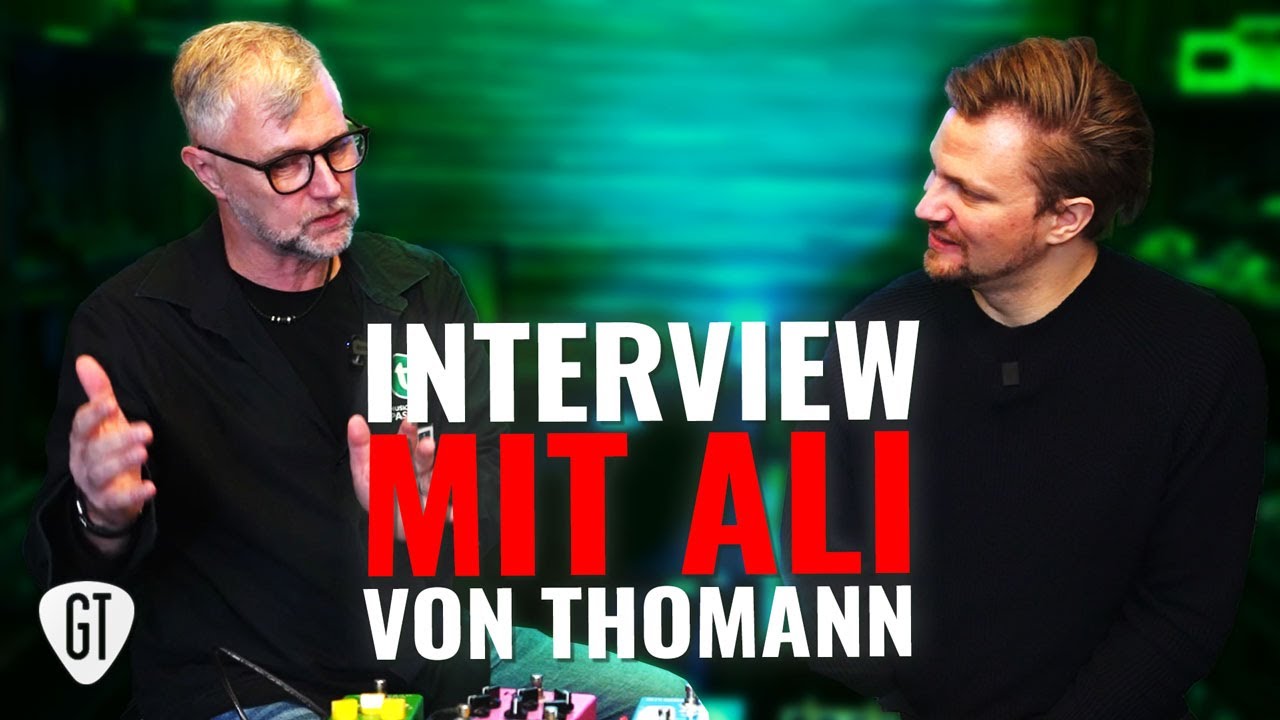 Was bewegte Gitarristen 2025 | Till zu Gast bei Thomann (Interview mit Ali)
