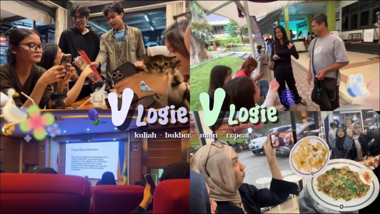 VLOGIE VLOGIE | First Week of Semester Empat at Fikom Unpad🌟😧