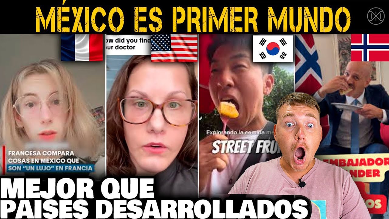 COSAS QUE en MÉXICO son NORMALES pero SON UN LUJO en PAÍSES PRIMERMUNDISTAS | RUSOS REACCIONAN