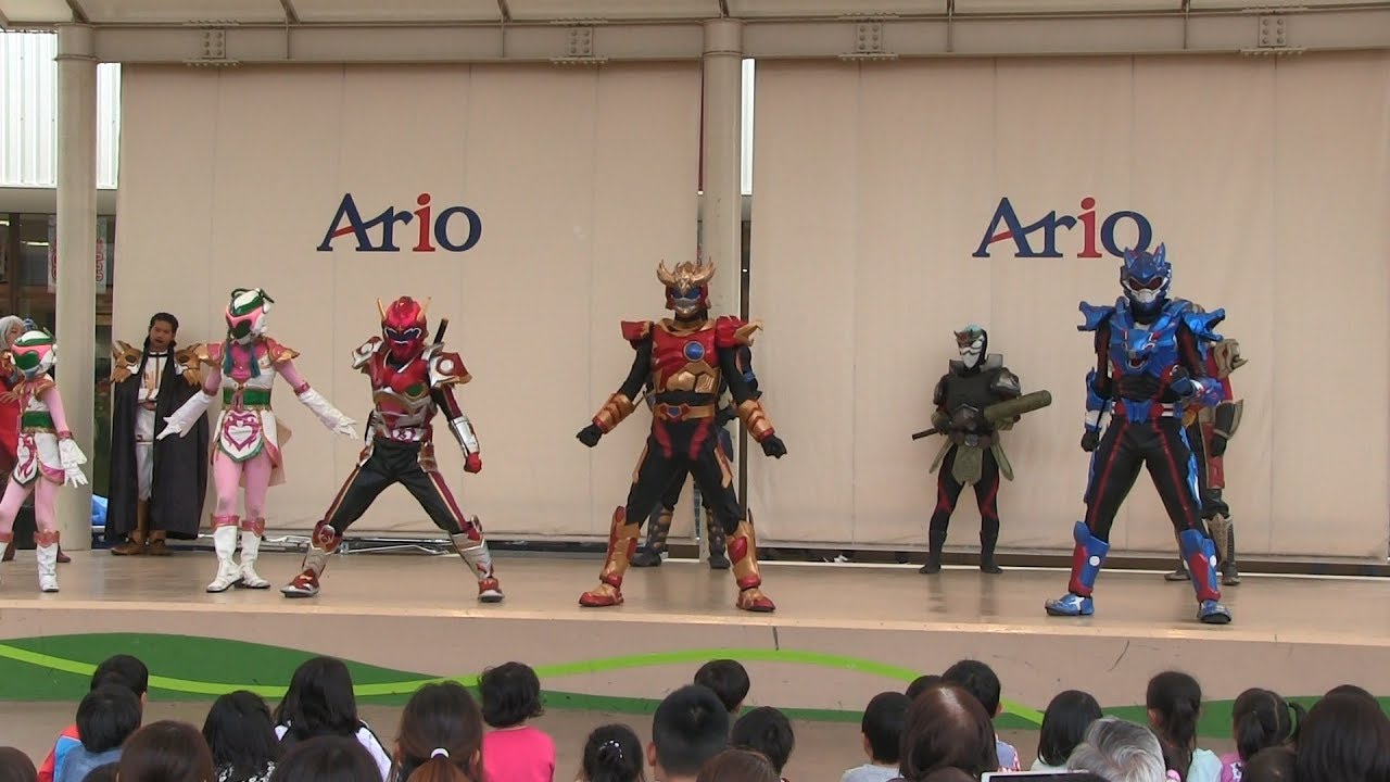 鳳神ヤツルギ アクションショー in アリオ市原（2018-4-1）