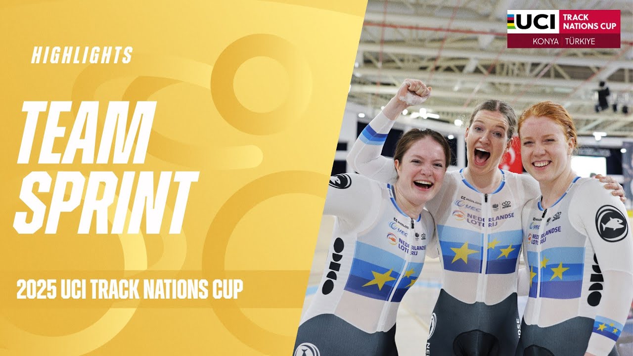 Team Sprint Highlights - Konya (TUR) | 2025 UCI Track Nations Cup