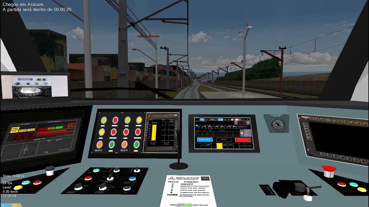 Openbve - DEMO Serie 8500 CPTM e Linha 12 Safira