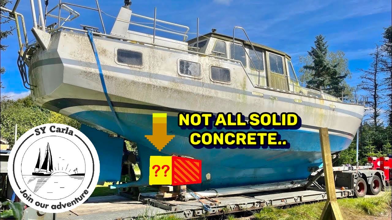 STERN TUBE REMOVAL!! and Mystery objects - The restoration of SY Carla part 38